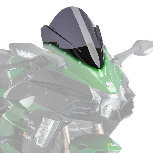 Puig Puig racing screen | dark smoke | kawasaki ninja h2 sx 2018>2022